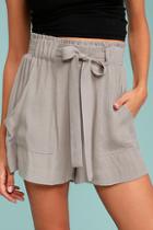 Black Swan Toryn Grey Shorts