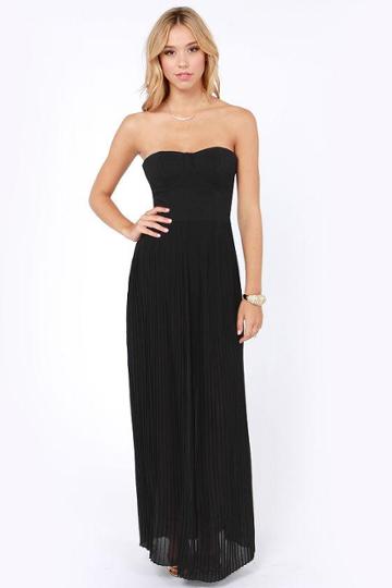 Blaque Label Aurora Black Maxi Dress