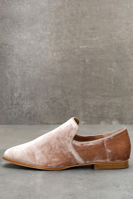 Steven By Steve Madden | Adrianna Blush Velvet Loafers | Size 6.5 | Pink | Lulus