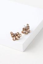 Charmed For Life Gold And Pink Rhinestone Earrings | Lulus