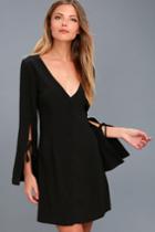 The Fifth Label Jeanne Black Long Sleeve Dress | Lulus
