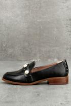 Kensie | Gareth Black Pearl Loafers | Size 6 | Vegan Friendly | Lulus