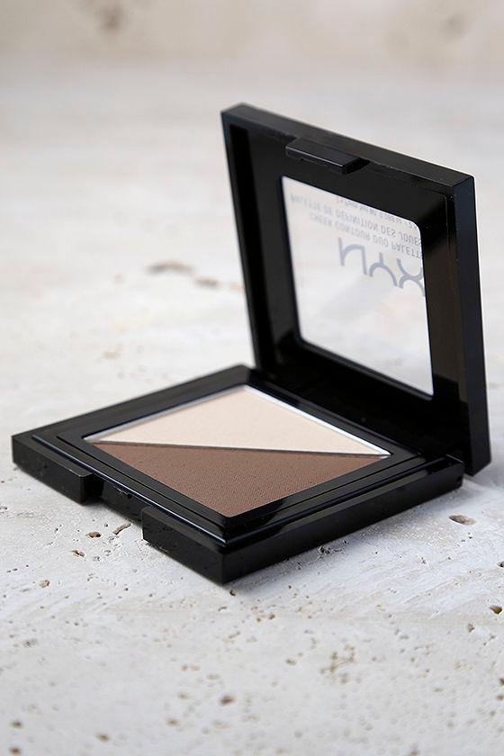 Nyx | Double Date Light Beige Cheek Contour Duo Palette | Cruelty Free | Lulus