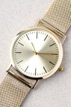 Lulus Tick-tock Gold Watch