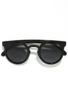 Lulus Karma Club Black Sunglasses