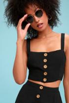 Sweet As Ever Black Two-piece Midi Dress | Lulus