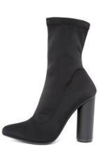 Cape Robbin Howl And Hunt Black Pointed Toe Mid-calf Boots