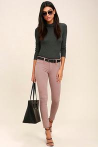 Pistola Audrey Mauve Ankle Skinny Jeans
