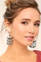 Lulus | Eureka Silver Earrings