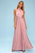 Always Stunning Convertible Lavender Maxi Dress | Lulus