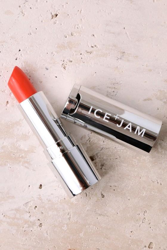 Ice + Jam | Started At The Bottom Now We Here Orange Jam Lipstick | Lulus