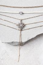 Lulus Streets Of Santa Fe Gold Layered Choker Necklace