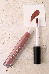 Sigma Beauty Creme De Couture New Mod Mauve Pink Liquid Lipstick
