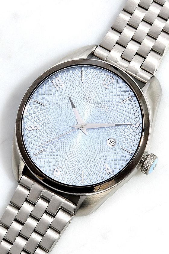 Nixon | Bullet Silver, Sky, And Gunmetal Watch | Lulus