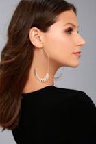 Lulus | Mind's Eye Silver Threader Earrings