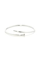 Fame Accessories Get The Point Silver Nail Bracelet