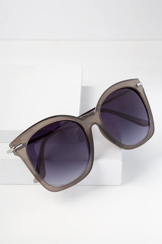 London Town Grey And Black Sunglasses | Lulus