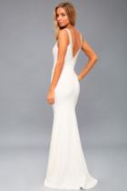 Celena White Beaded Maxi Dress | Lulus