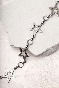 Lovestrength Dancing Stars Silver Chain Belt