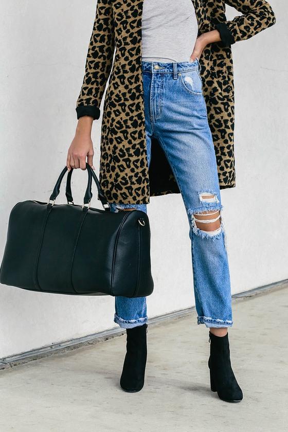 Stay The Night Black Weekender Bag | Lulus