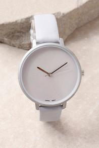 Lulus Timeless Is More Grey Watch