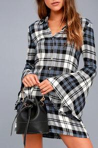 Lulus Ellington Black Bucket Bag