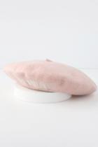 Obey Betsy Mauve Pink Embroidered Beret | Lulus