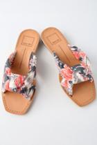 Dolce Vita Haviva Coral Multi Knotted Slide Sandal Heels | Lulus