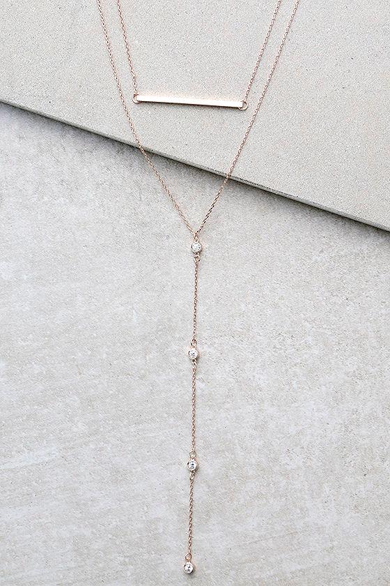 Lulus | Kindness Rose Gold Layered Necklace