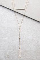 Lulus Kindness Gold Layered Necklace