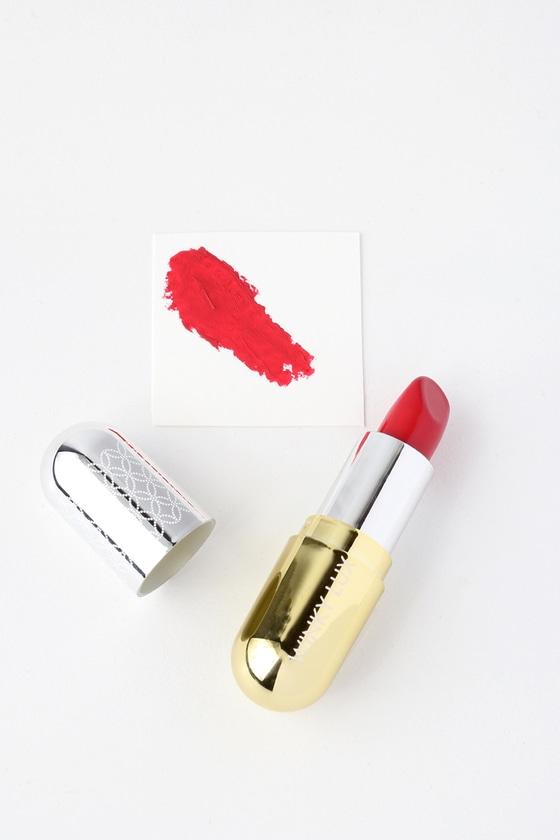 Winky Lux Heart Red Matte Lip Velour Lipstick | Lulus