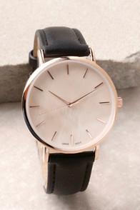 Lulus Style Time Black Watch