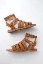 Steve Madden Diego Chestnut Suede Leather Gladiator Sandal Heels | Lulus
