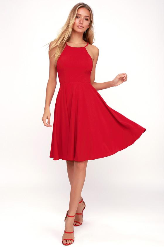 Irresistible Charm Red Midi Dress | Lulus