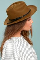 Billabong Eastwood Brown Wool Fedora Hat | Lulus
