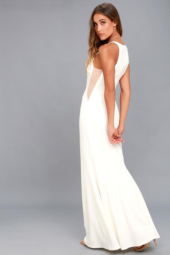 Romanticism White Maxi Dress | Lulus
