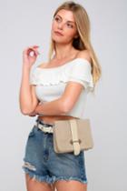 Mariella Beige Belt Bag | Lulus