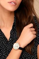 Lulus All The Time Navy Blue Watch