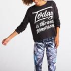Lucy Show Up Pullover Graphic - Today