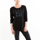 Lucy Graphic Long Sleeve Tee (let Go)
