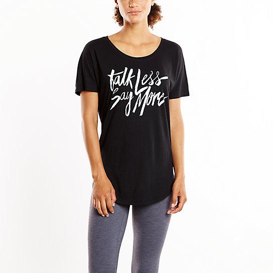 Lucy Graphic Tee - Talk Less Say More