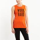 Lucy Graphic Tank (work Hard)