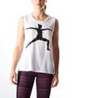 Lucy Graphic Tank- Yoga Warrior