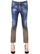 Dsquared2 Icon Washed Dirty Cotton Denim Jeans