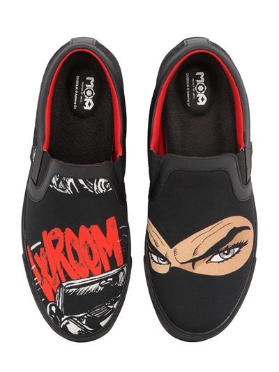 Moa Master Of Arts Diabolik Neoprene Slip-on Sneakers
