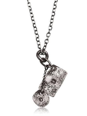 Henson Hallmarked Tags Necklace