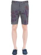 Pt01 High Tech Stretch Bull Cotton Shorts