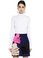 Msgm Rib Knit Turtleneck Sweater