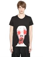 By The N&deg; Red Sight Printed Cotton Jersey T-shirt