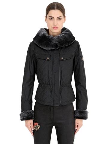 Matchless London Windsor Quilted Waxed Cotton Jacket